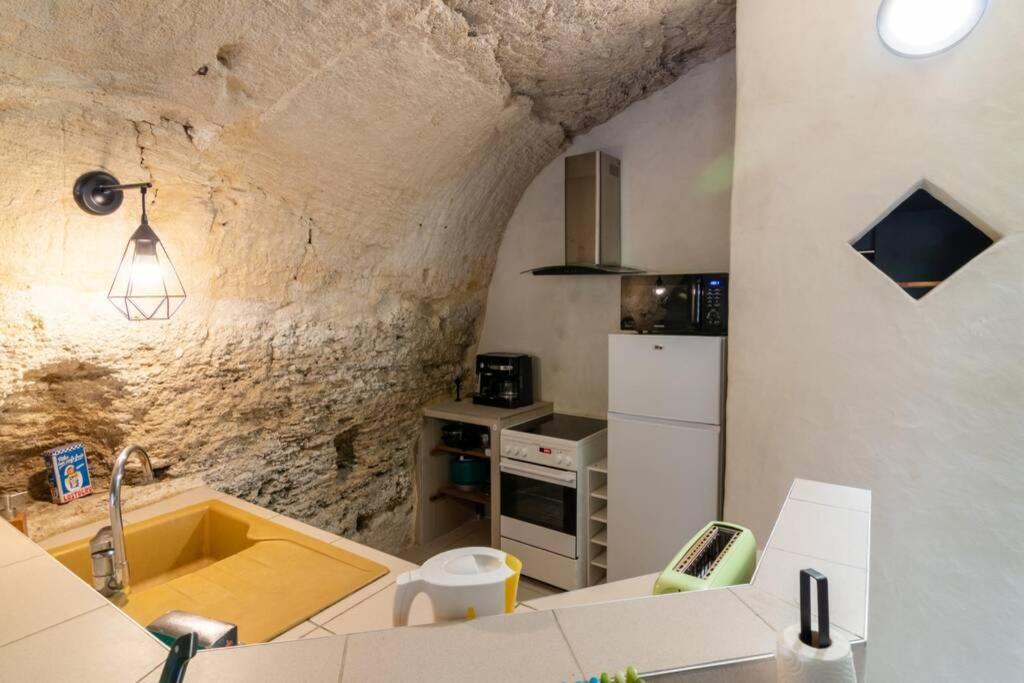 Maison troglodytique Doué La Fontaine Esterno foto