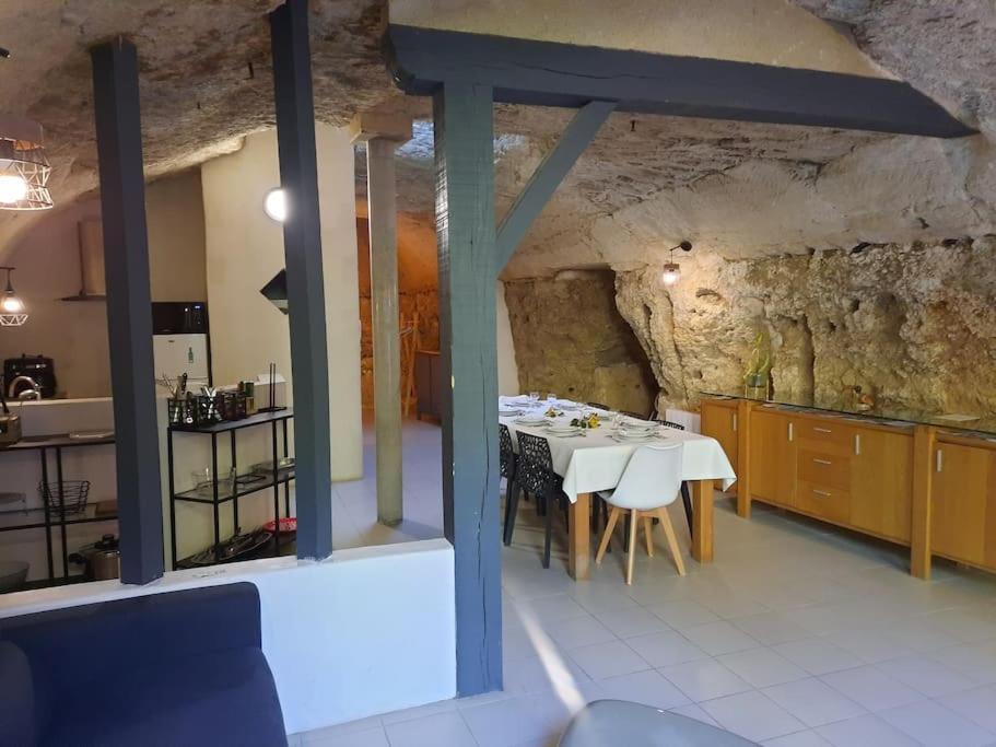 Maison troglodytique Doué La Fontaine Esterno foto