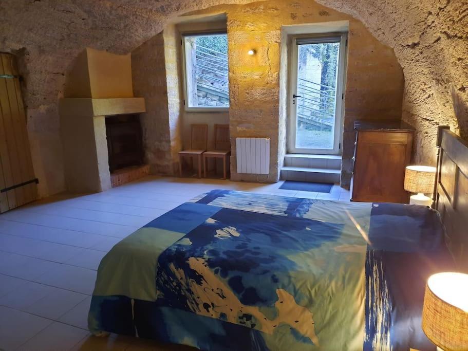 Maison troglodytique Doué La Fontaine Esterno foto