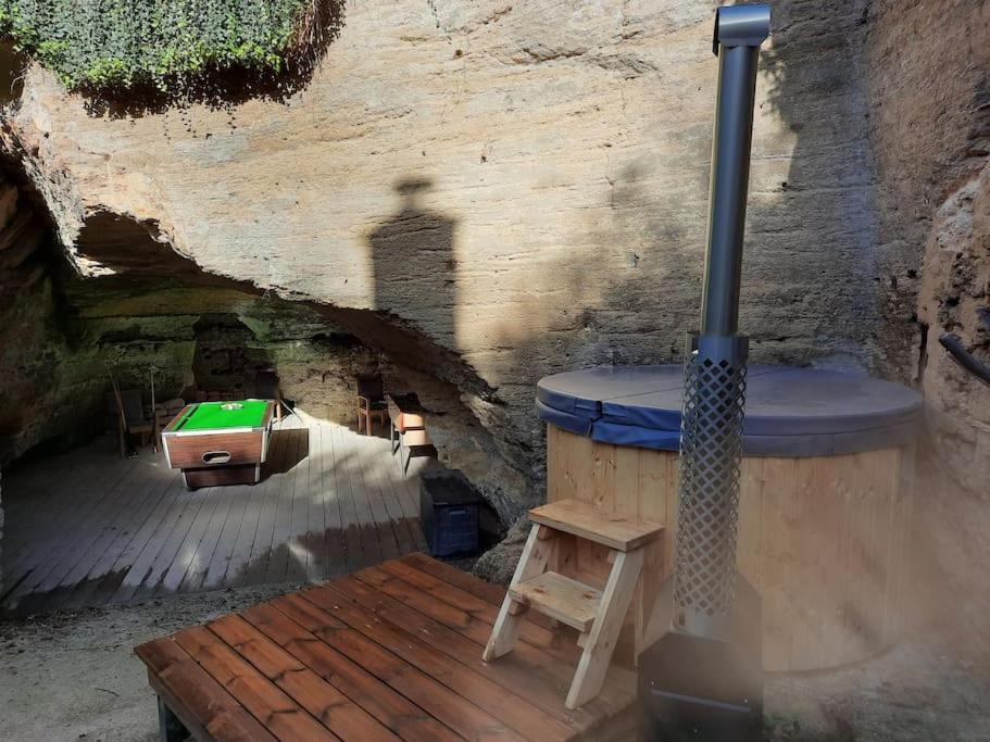 Maison troglodytique Doué La Fontaine Esterno foto