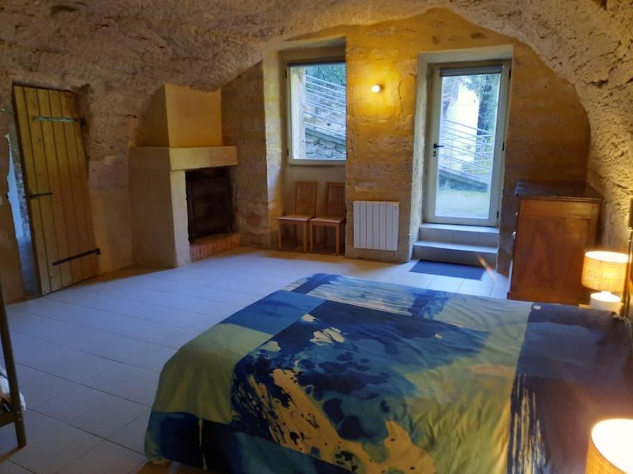 Maison troglodytique Doué La Fontaine Esterno foto
