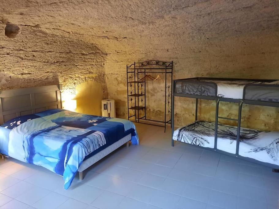 Maison troglodytique Doué La Fontaine Esterno foto